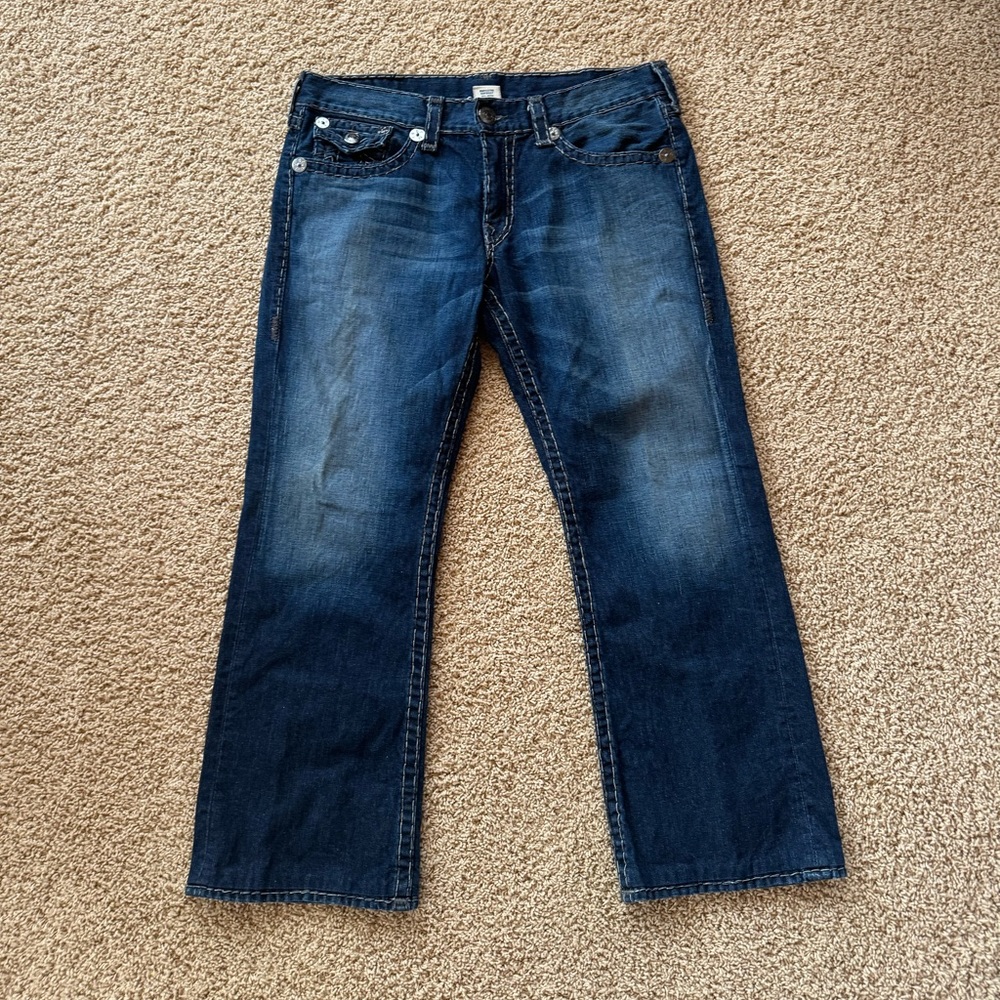 Men’s True Religion Billy Super T Jeans Size 38